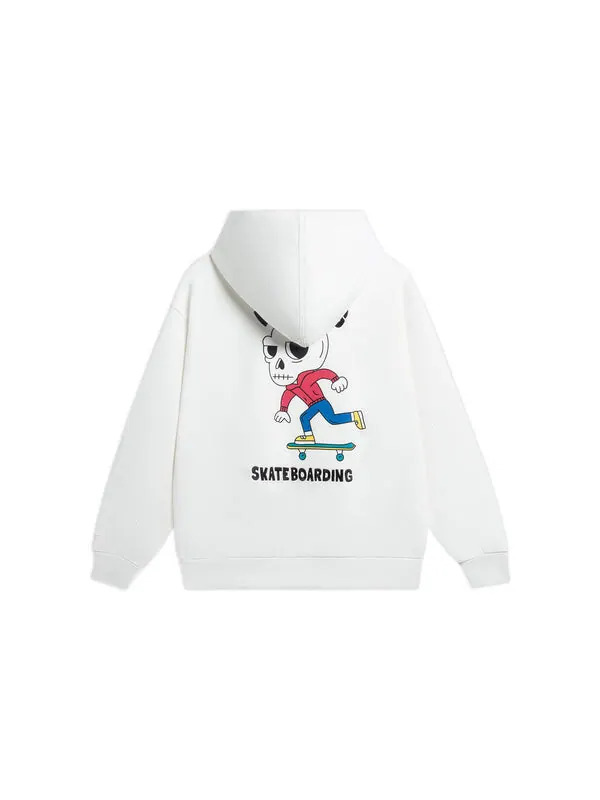 Толстовка с капюшоном x pablo ientile с рисунком черепа Li-Ning — изображение 2 из 2, белый/мульти