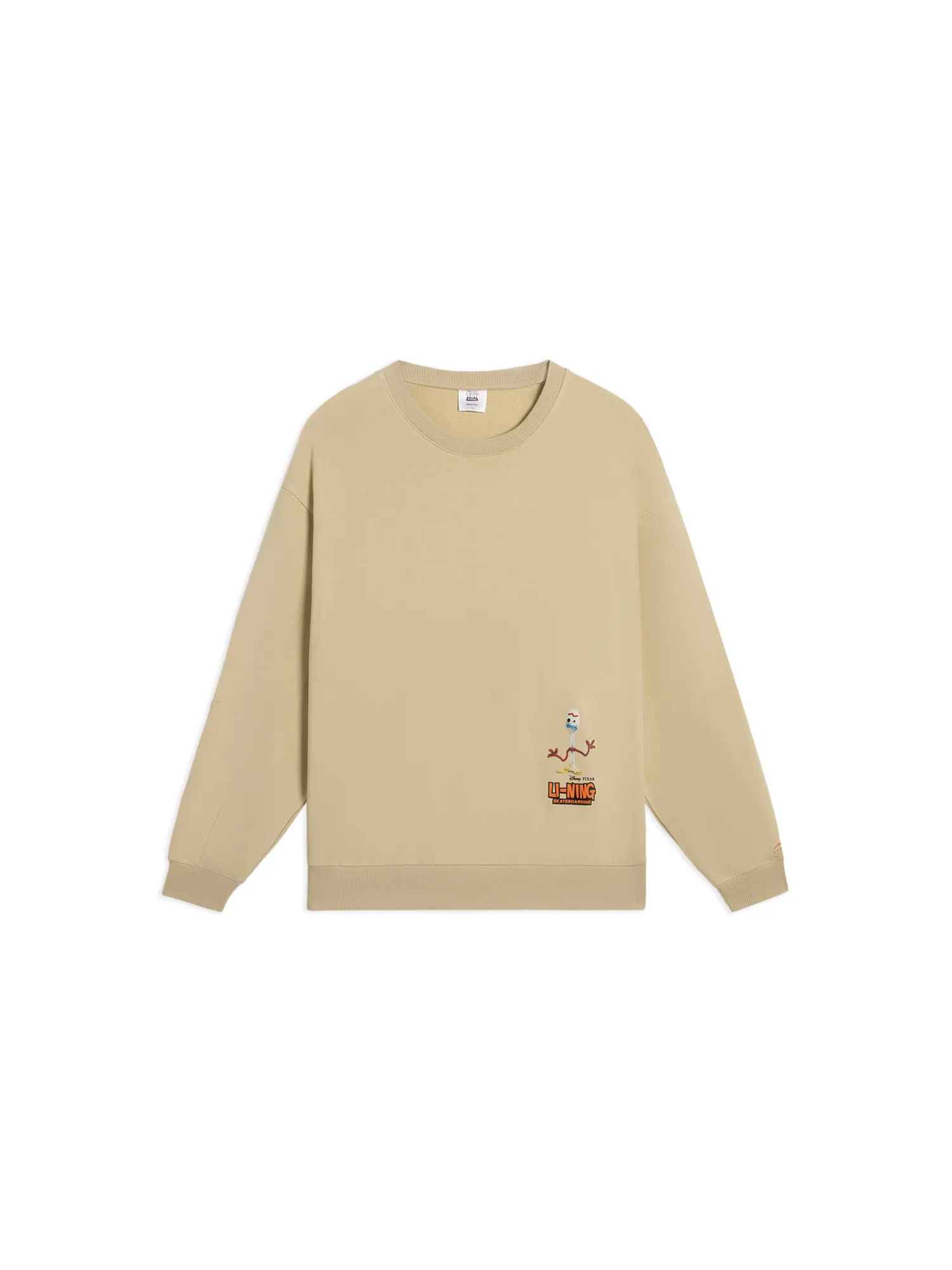 Спортивная толстовка Li-Ning x Disney Toy Story Sweatshirt 'Khaki' AWDS971-1 — изображение 2 из 2, хаки