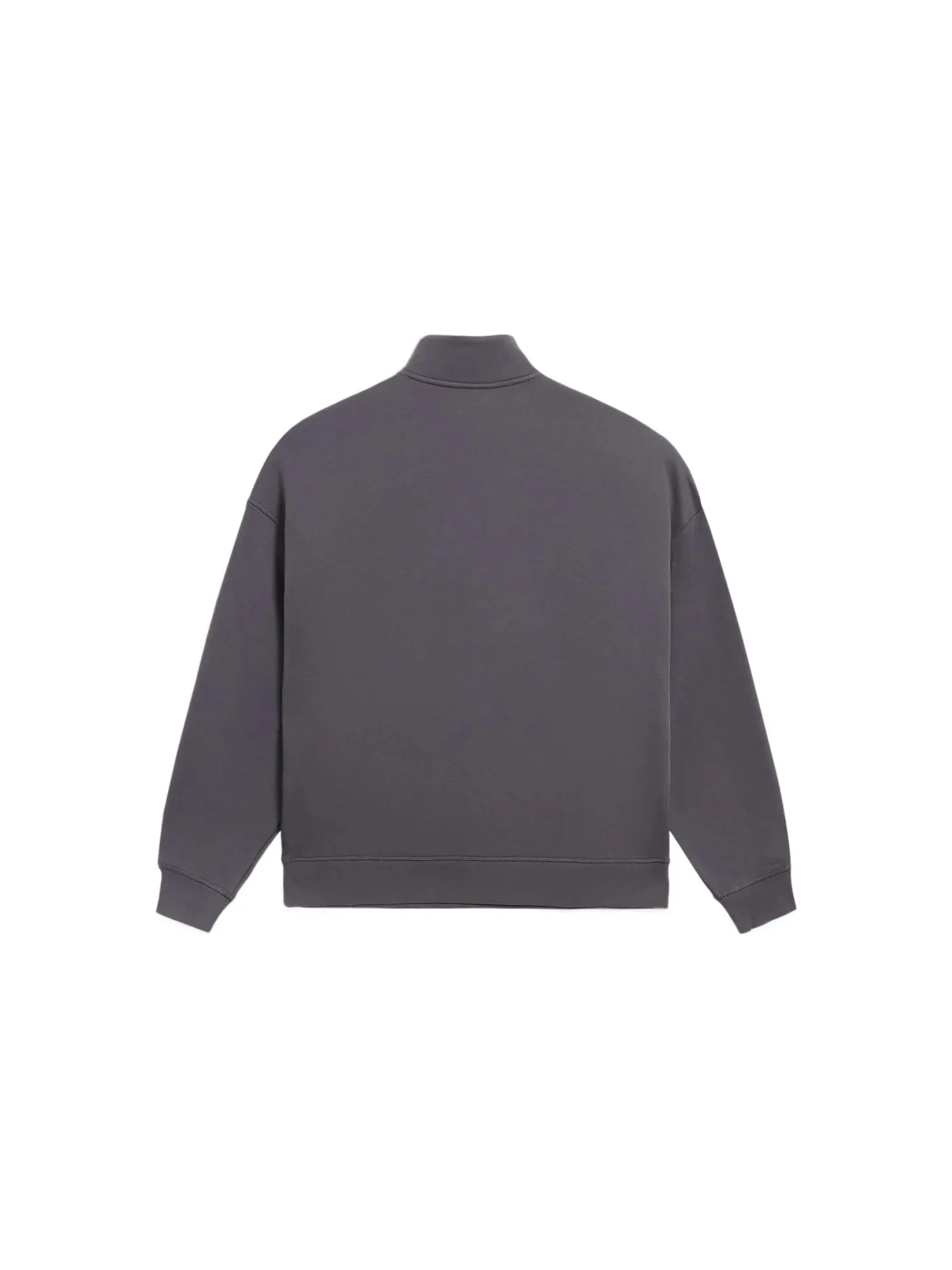 Спортивная толстовка Li-Ning Logo Half Zip Sweatshirt 'Dark Grey' AWDSA05-1 — изображение 2 из 2, серый