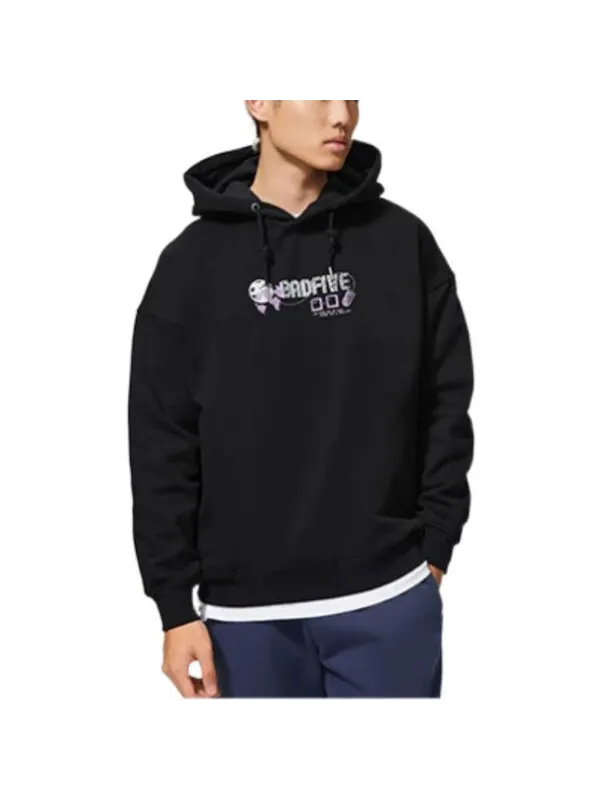 Толстовка с капюшоном badfive с графическим принтом Li-Ning — изображение 3 из 4, черный/мульти