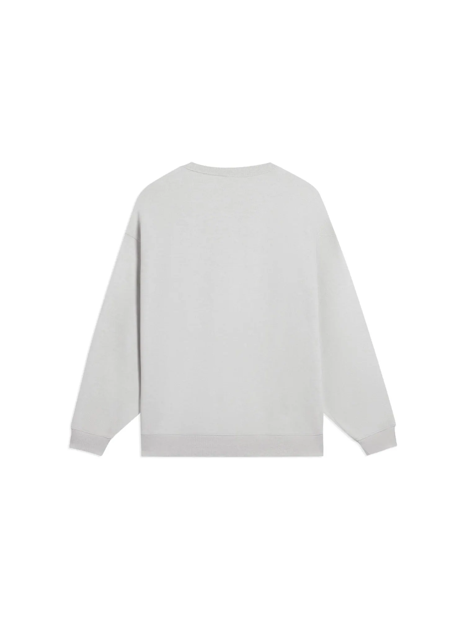 Спортивная толстовка Li-Ning Embroidered Logo Sweatshirt 'Light Grey' AWDSC99-6 — изображение 2 из 2, светлый серый