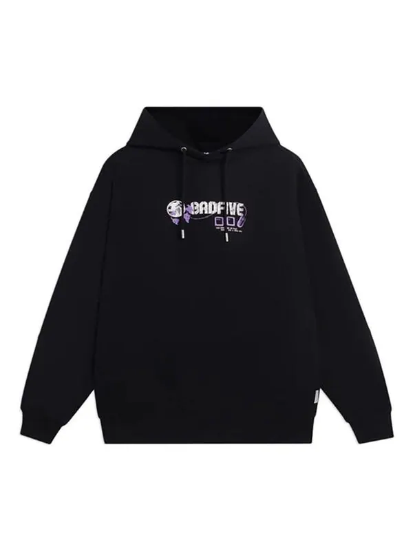 Толстовка с капюшоном badfive hoops с графическим принтом Li-Ning — изображение 1 из 2, черный/мульти
