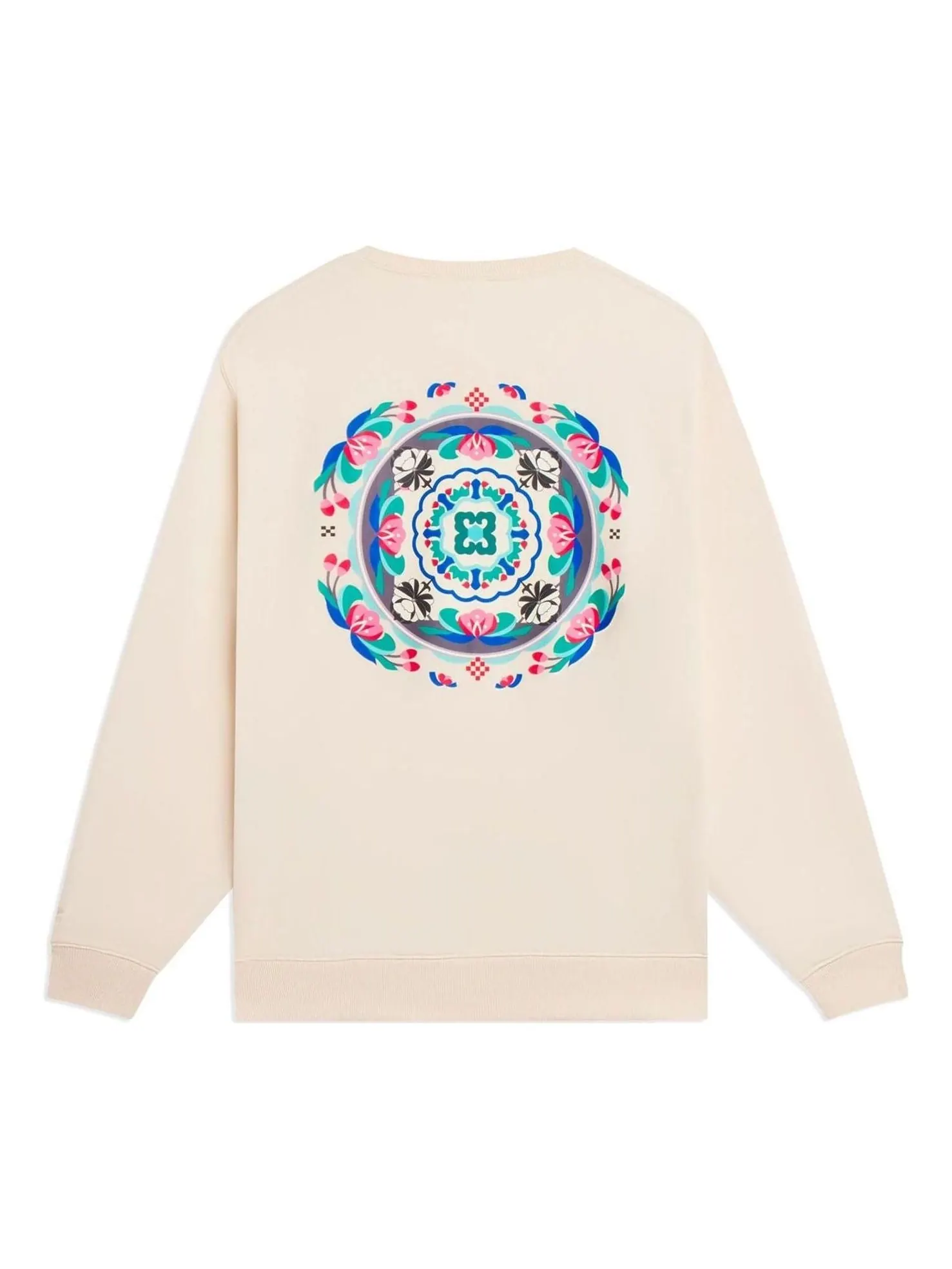 Спортивная толстовка Li-Ning Kaleidoscope Graphics Sweatshirt 'Beige' AWDSF47-2 — изображение 2 из 2, бежевый