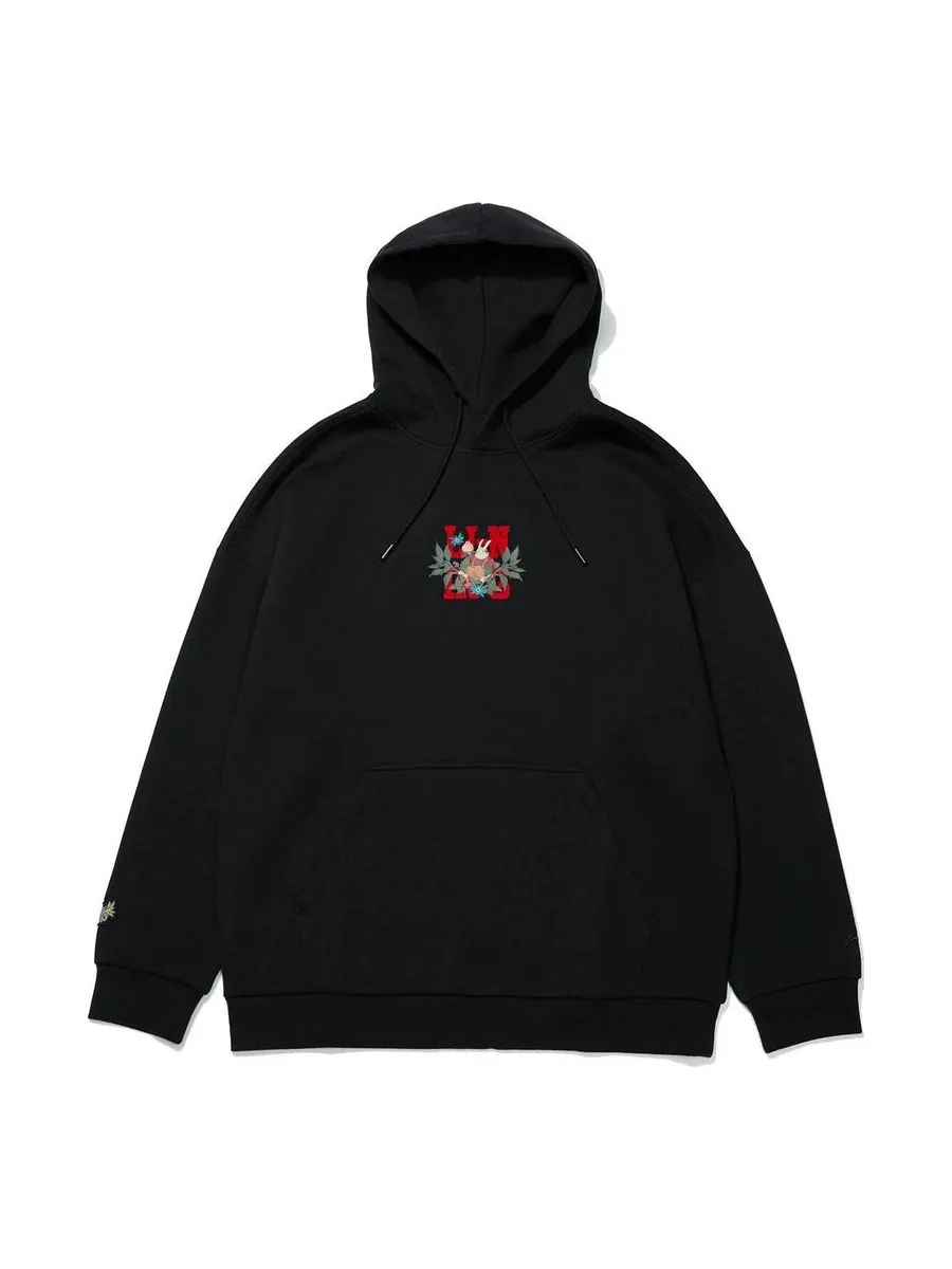 Худи Li-Ning Xiao Zhan Rich Everyday Sports Style Hoodie 'Black' — изображение 1 из 2, черный