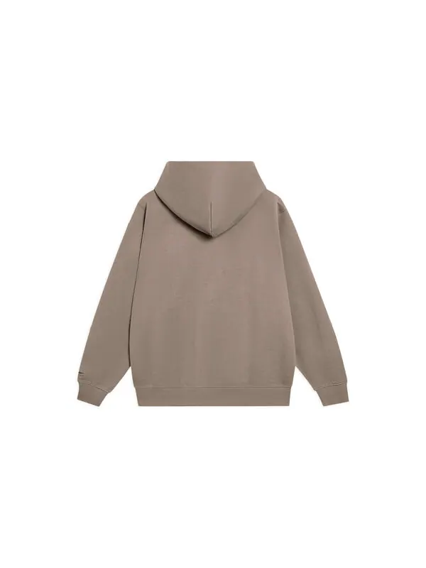 Толстовка chinese color hoodie 'brown' Li-Ning — изображение 2 из 2, коричневый
