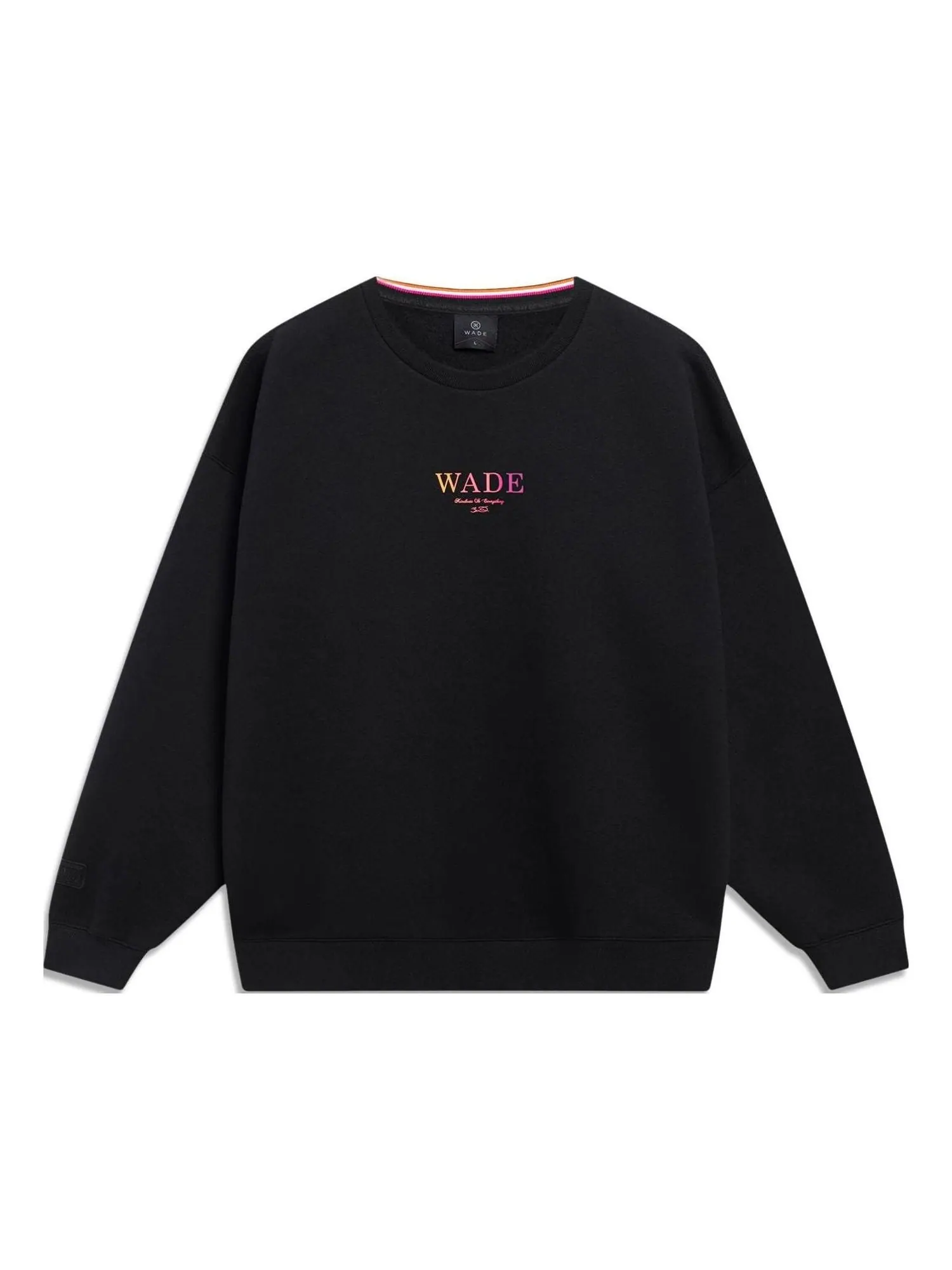 Спортивная толстовка Li-Ning Way Of Wade Logo Sweatshirt 'Black' AWDT143-7 — изображение 1 из 2, черный