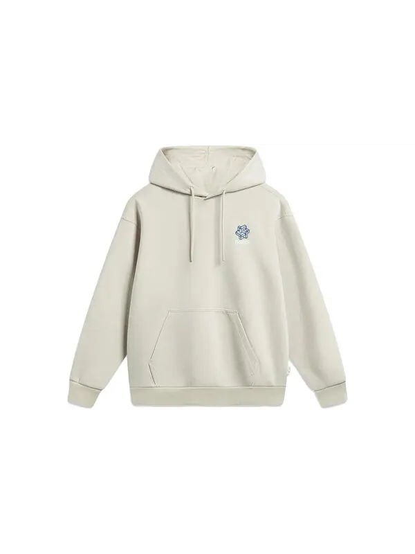 Толстовка с капюшоном с изображением китайской культуры Li-Ning — изображение 2 из 2, серый
