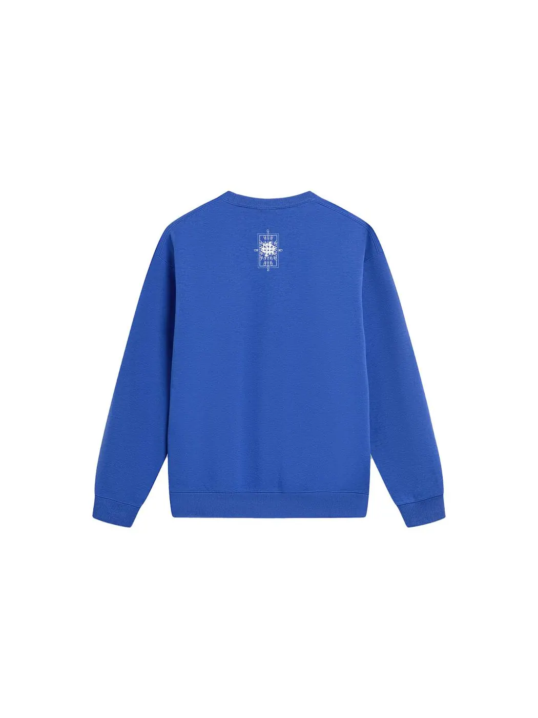 Спортивная толстовка Li-Ning Chinese Culture Logo Sweatshirt 'Blue' AWDT901-2 — изображение 2 из 2, синий
