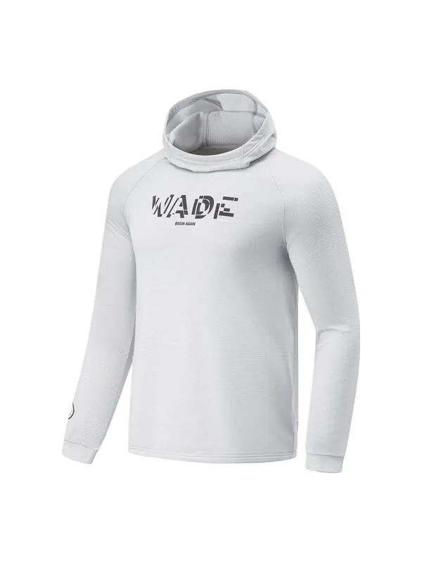 Толстовка с капюшоном с логотипом way of wade тренировочная толстовка Li-Ning — изображение 1 из 2, серый