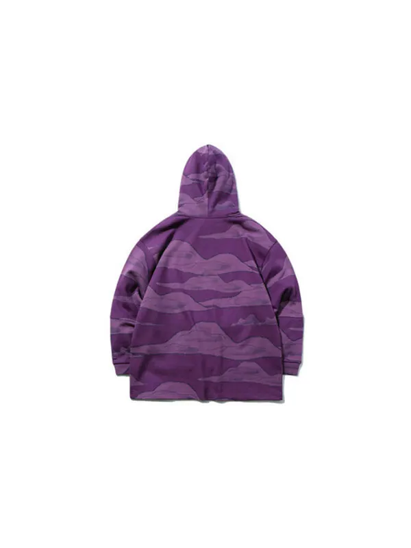 Толстовка badfive x xlarge кроссовер пуловер с капюшоном Li-Ning — изображение 2 из 2, фиолетовый