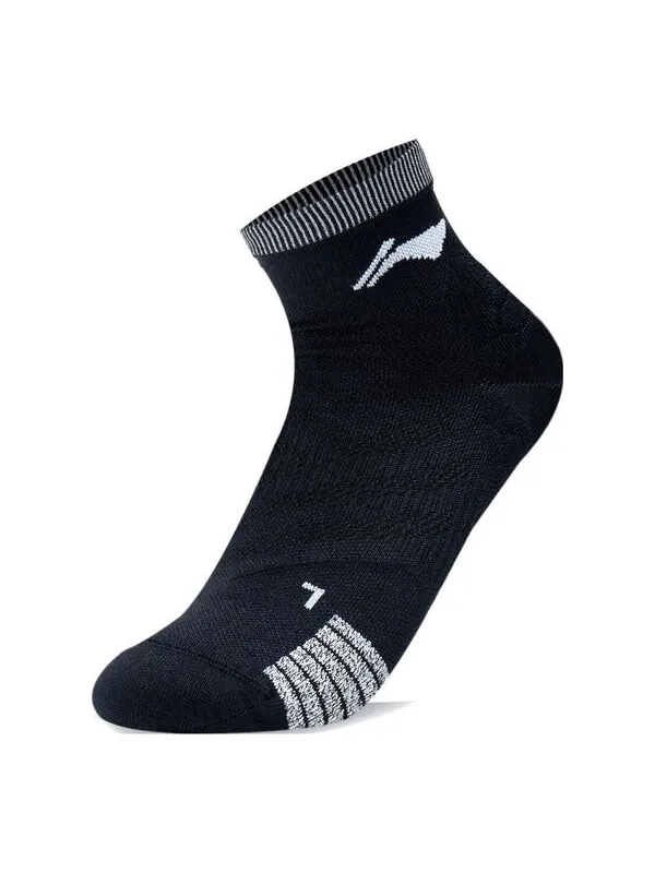 Носки с логотипом средней длины Li-Ning — изображение 1 из 1, черный