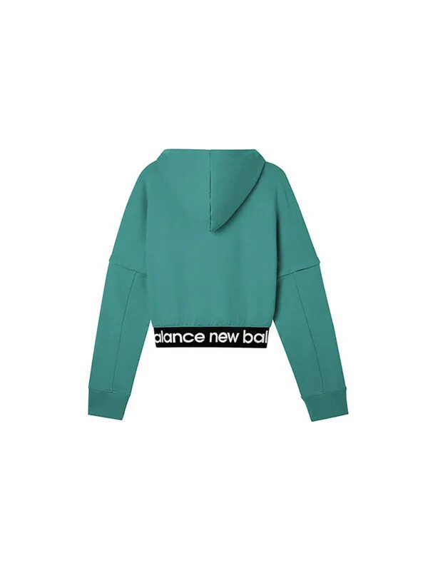 Толстовка New Balance Casual Fashion Green — изображение 2 из 2, зеленый