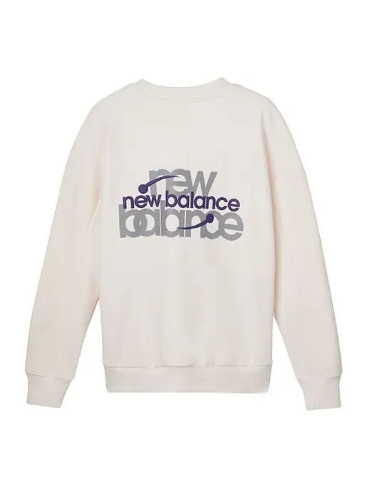 Свитера классическая толстовка с принтом логотипа New Balance