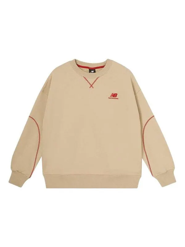Свитера спортивные lny французский терри с круглым вырезом New Balance