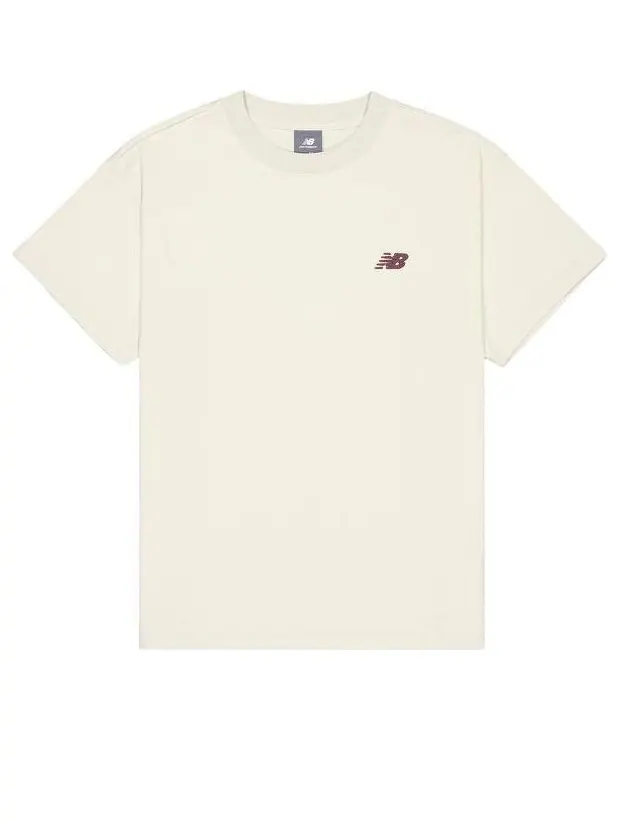 Футболка (WMNS) New Balance NBX Sportswear Greatest Hits Short Sleeve T-Shirt 'Linen' — изображение 1 из 2, бежевый