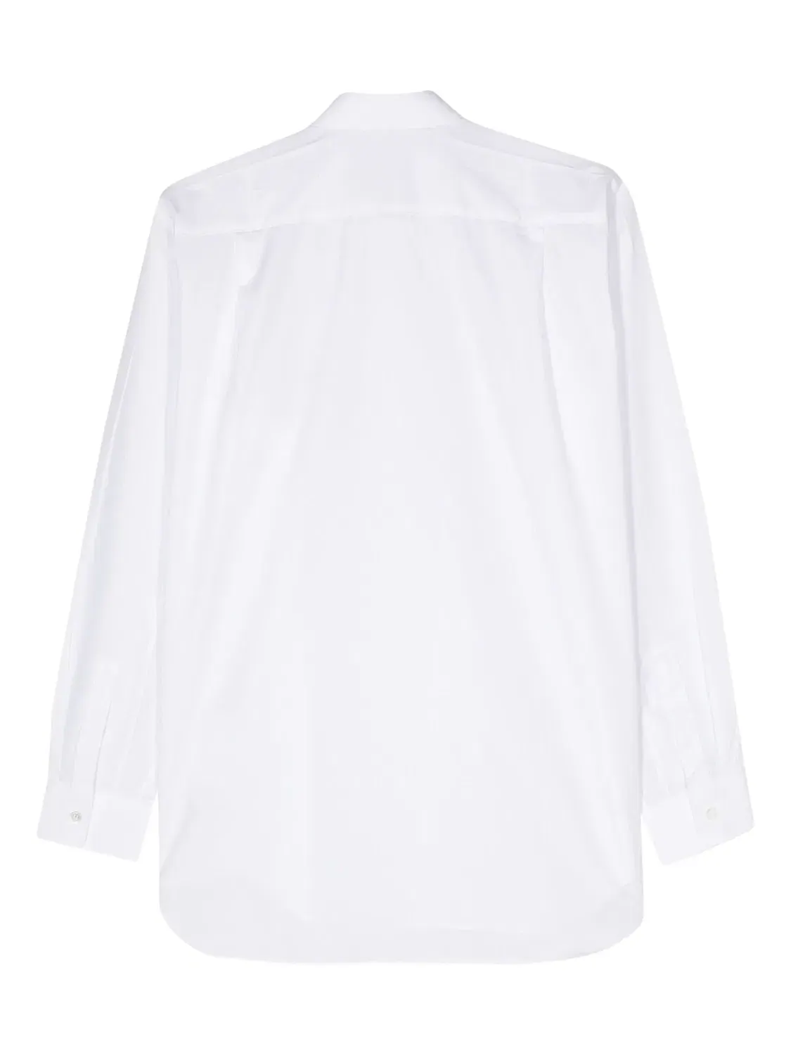 Футболка COMME des GARCONS PLAY SS25 с красным сердцем — изображение 2 из 2, белый