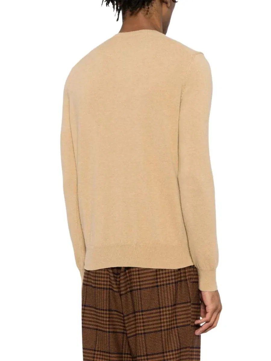 Кардиган с эмблемой COMME des GARCONS PLAY FW25, черный, бежевый, AX-N023-051-3 — изображение 6 из 6