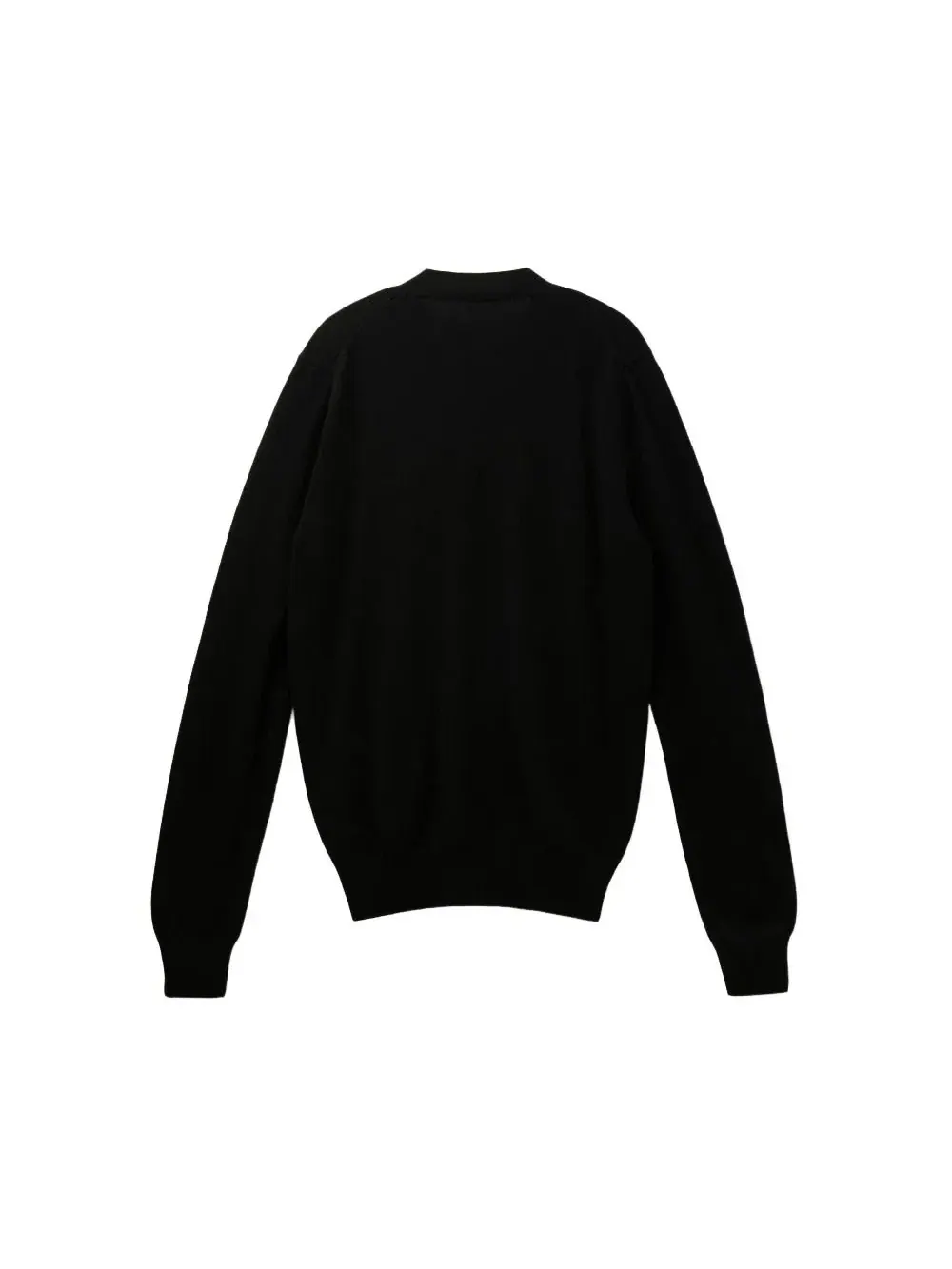Кардиган COMME des GARCONS PLAY FW25 Double Heart, черный, AX-N058-051-1 — изображение 2 из 3