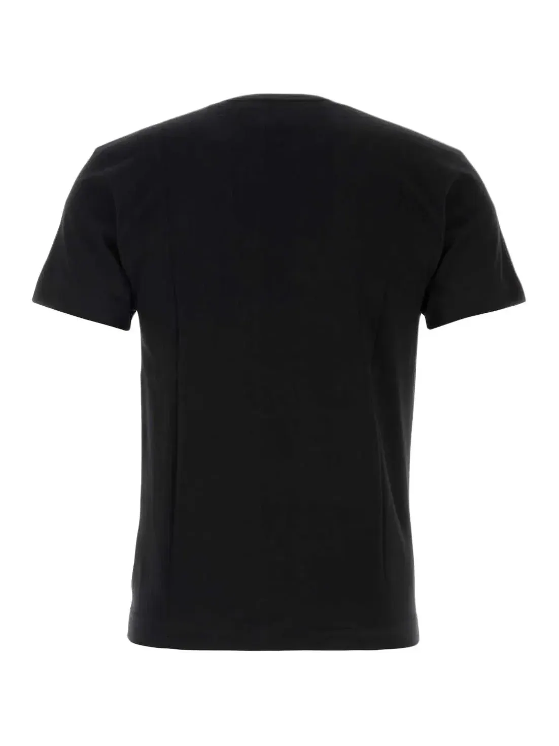 Футболка COMME des GARCONS PLAY SS25 с маленьким сердечком, черная, AX-T304-051-1 — изображение 2 из 5, черный