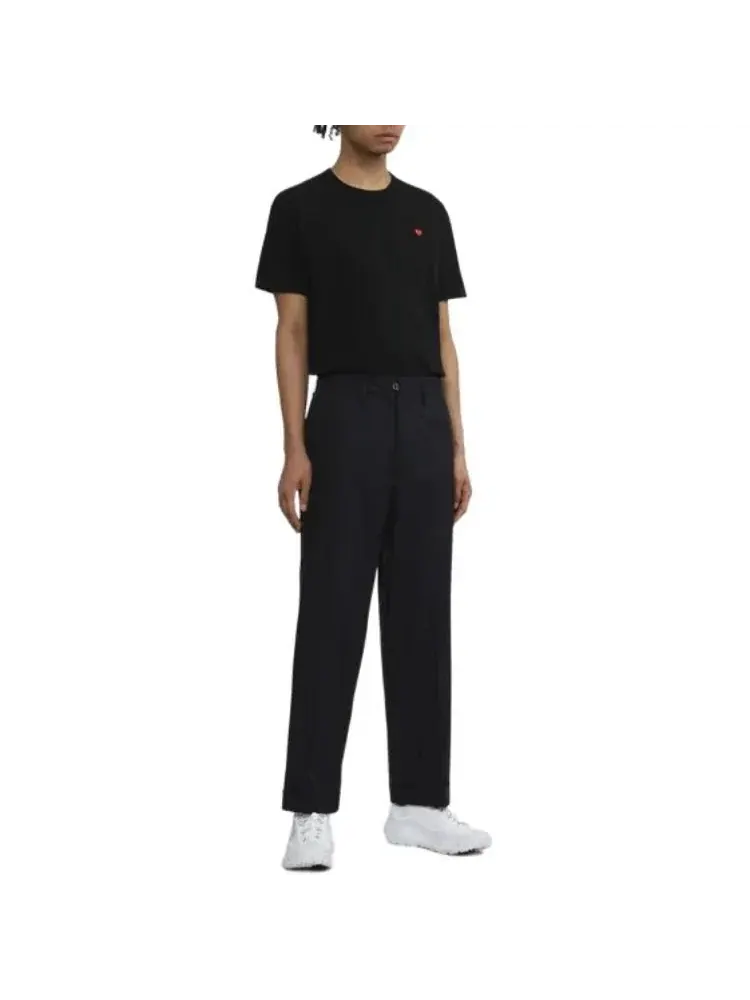 Футболка COMME des GARCONS PLAY SS25 с маленьким сердечком, черная, AX-T304-051-1 — изображение 3 из 5, черный