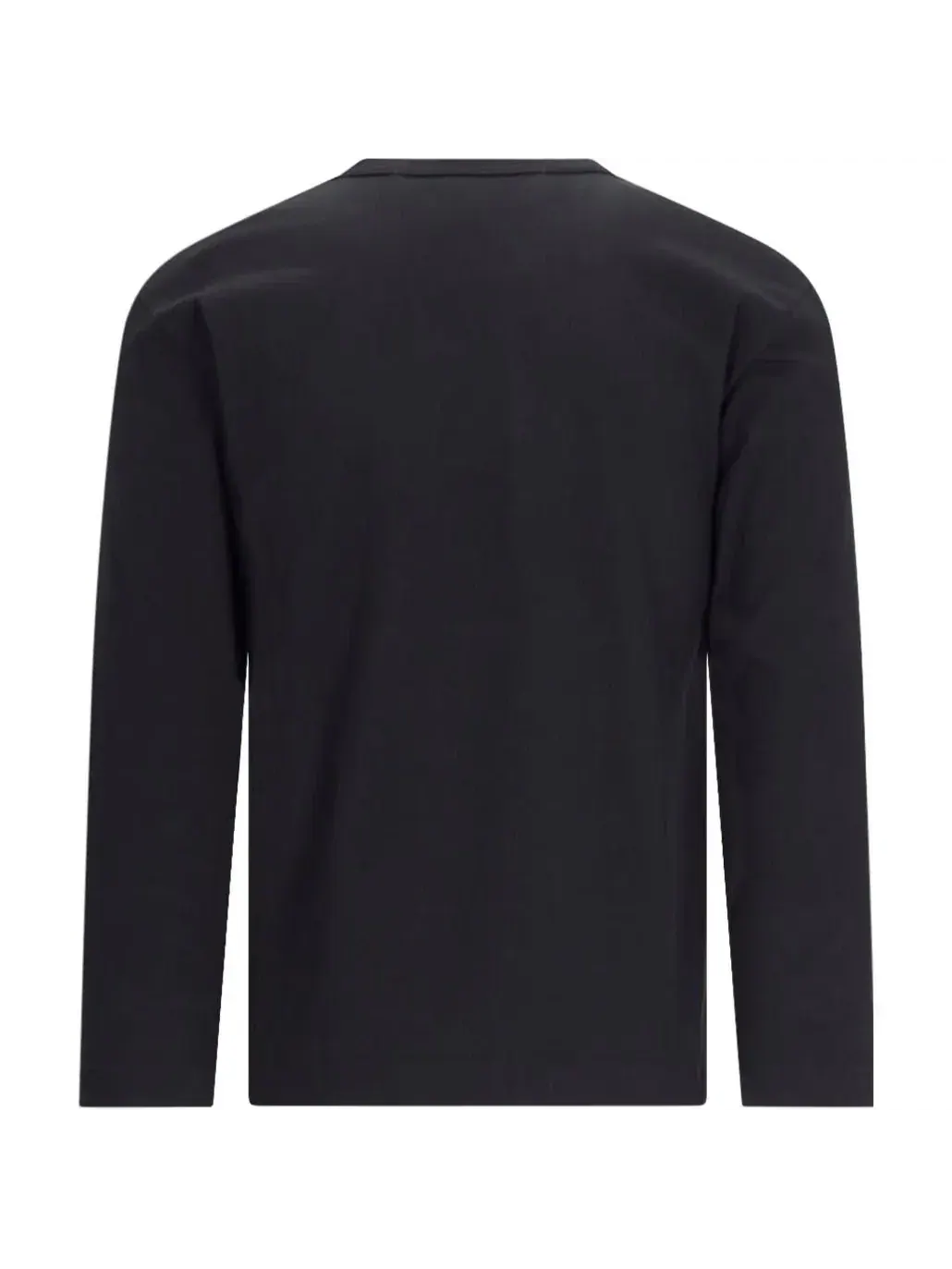 Футболка с длинными рукавами и мини-сердечком COMME des GARCONS PLAY SS25, черная, AX-T308-051-1 — изображение 2 из 6, черный