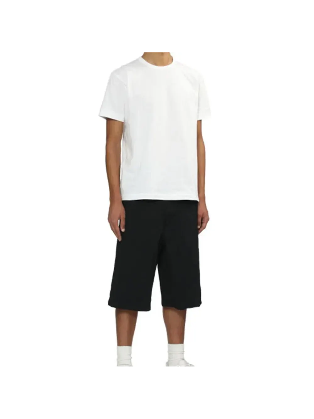 Футболка COMME des GARCONS PLAY SS25 с эмблемой в виде сердца на спине, белая, AX-T340-051-3 — изображение 6 из 6, белый