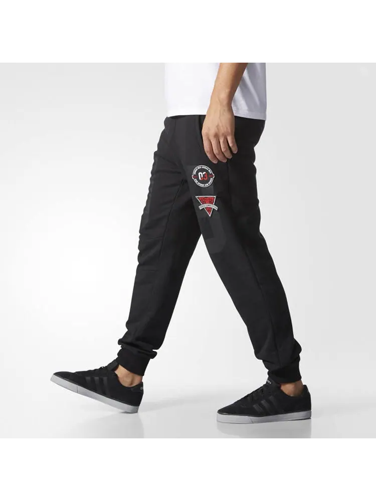 Спортивные брюки adidas Neo Graphic Sweatpants 'Black' — изображение 4 из 4, черный