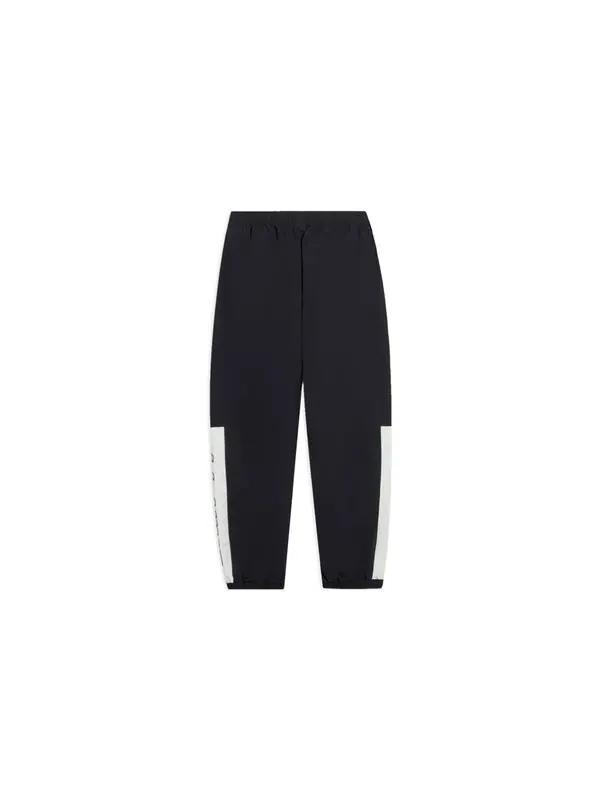 Штаны для повседневной носки, свободные тканые штаны для бега Li-Ning — изображение 2 из 4, черный/белый