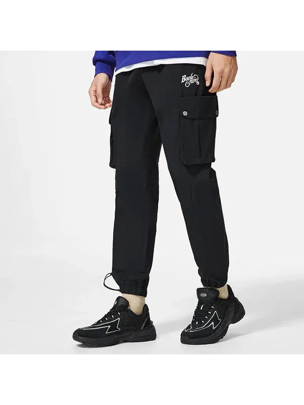 Брюки badfive модные брюки карго Li-Ning — изображение 4 из 4, черный