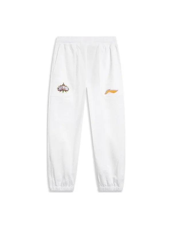 Штаны cba all star graphic joggers pants Li-Ning — изображение 1 из 2, белый/мульти