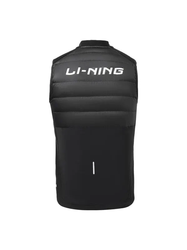 Жилеты светоотражающий графический жилет для бега Li-Ning — изображение 2 из 2, черный