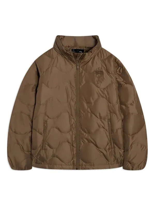 Куртка water repellent ultra-light down jacket 'tan' Li-Ning — изображение 1 из 4, бежевый