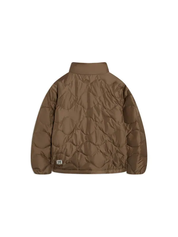 Куртка water repellent ultra-light down jacket 'tan' Li-Ning — изображение 2 из 4, бежевый