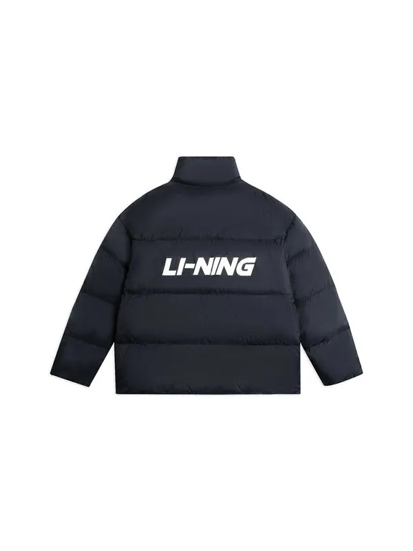 Куртка графические короткие пуховики Li-Ning — изображение 2 из 2, черный/белый