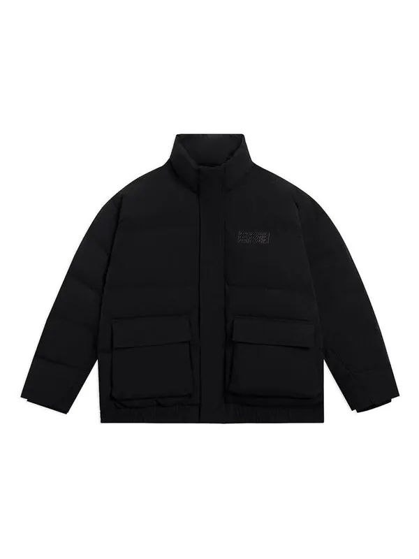 Куртка пуховик с логотипом Counterflow Li-Ning — изображение 1 из 2, черный