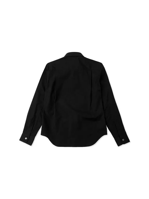 Рубашка red emblem button down 'black' Comme Des Garcons Play — изображение 2 из 4, черный