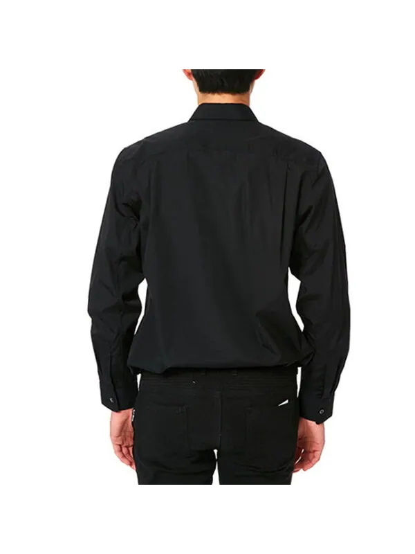 Рубашка red emblem button down 'black' Comme Des Garcons Play — изображение 4 из 4, черный