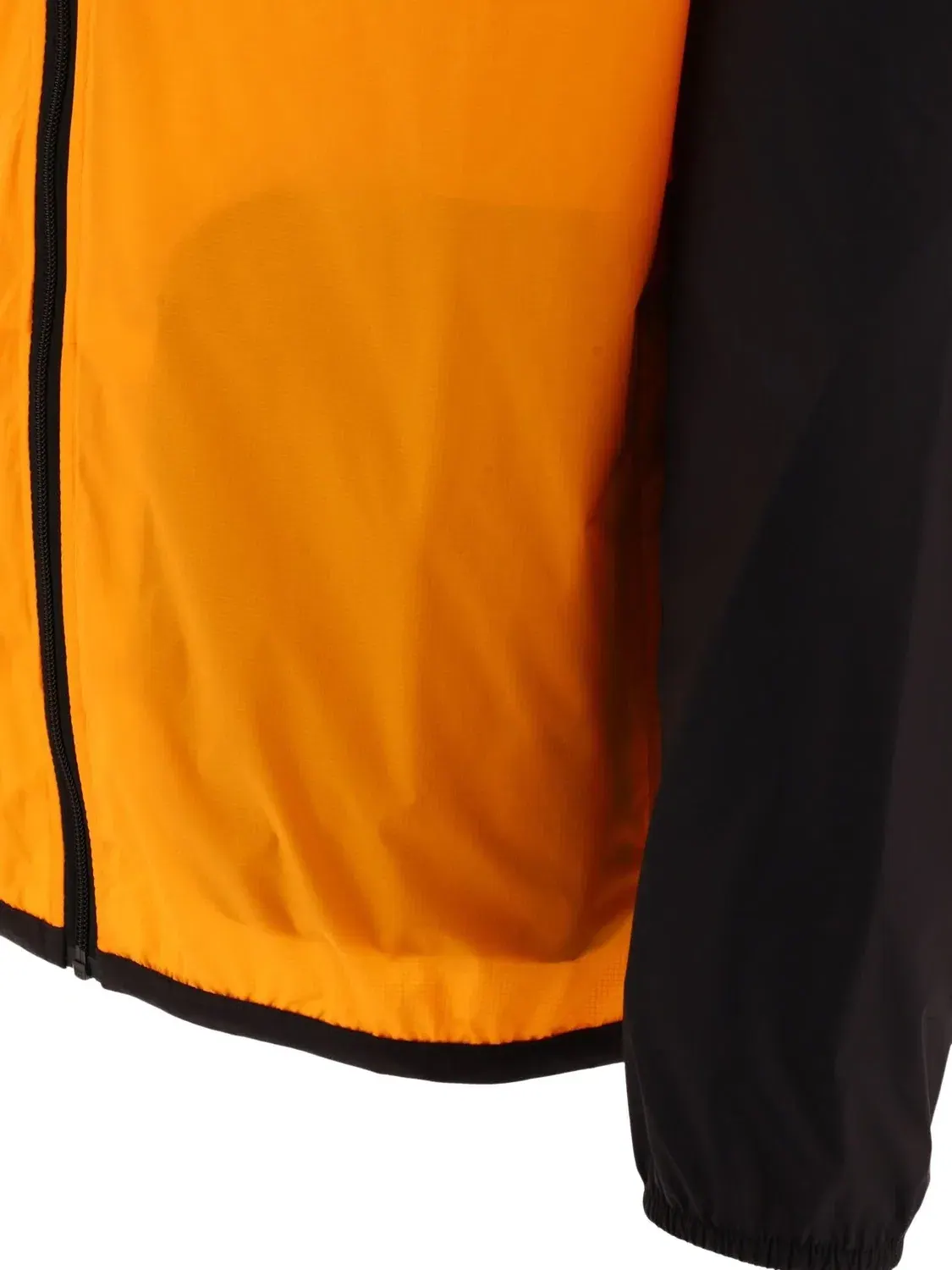 Куртка COMME des GARCONS PLAY FW25 K-Way Hoodie Full Zip 'Orange Black' AZ-J505-051-1 — изображение 4 из 4, черный