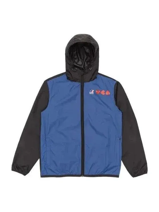 Толстовка на молнии COMME des GARCONS PLAY FW25 K-Way — изображение 1 из 2, черный