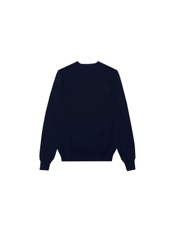 Свитер v-neck pullover gold emblem 'black' Comme Des Garcons Play — изображение 2 из 4, черный