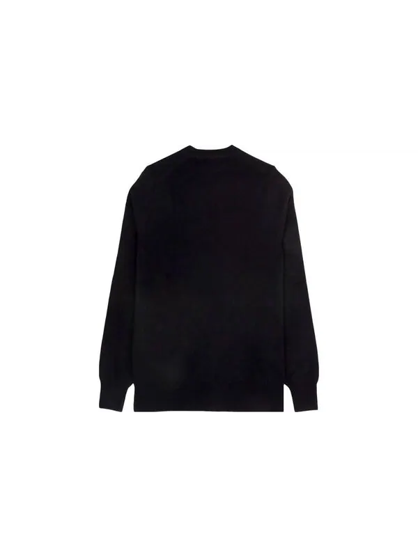 Свитер v-neck pullover white emblem 'black' Comme Des Garcons Play — изображение 3 из 3, черный