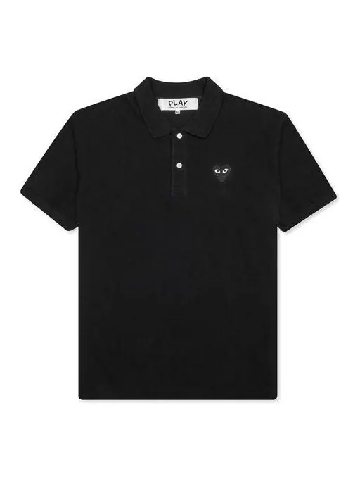 Рубашка поло polo black emblem 'black' Comme Des Garcons Play — изображение 1 из 4, черный