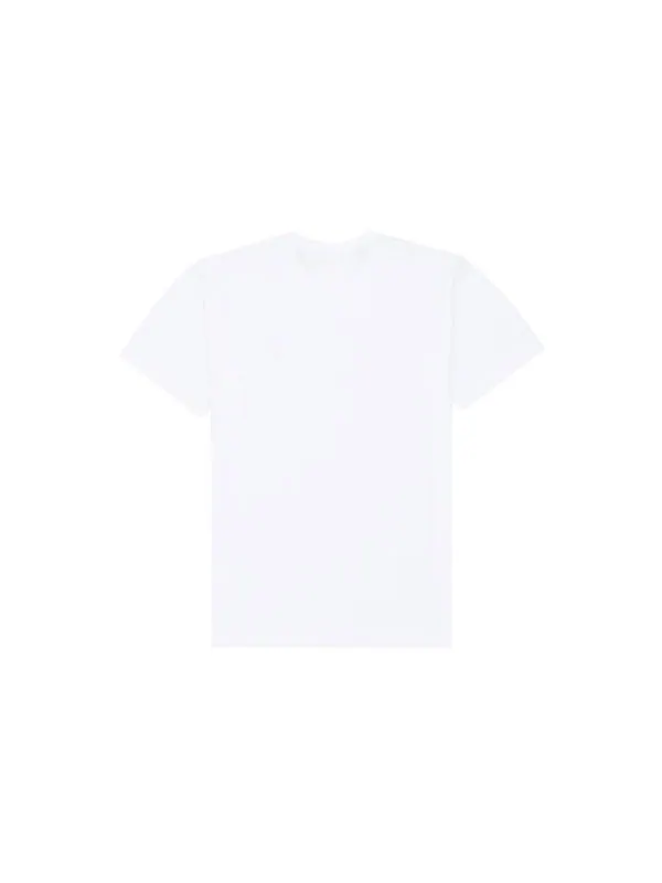 Футболка red emblem heart t-shirt 'white/blue' Comme Des Garcons Play — изображение 2 из 2, белый/синий