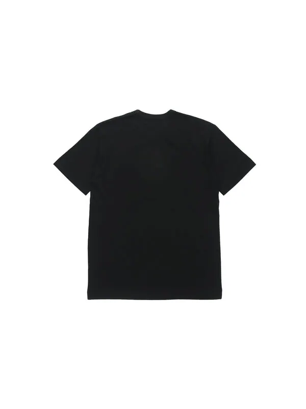 Футболка emblem heart t-shirt 'black' Comme Des Garcons Play — изображение 2 из 2, черный