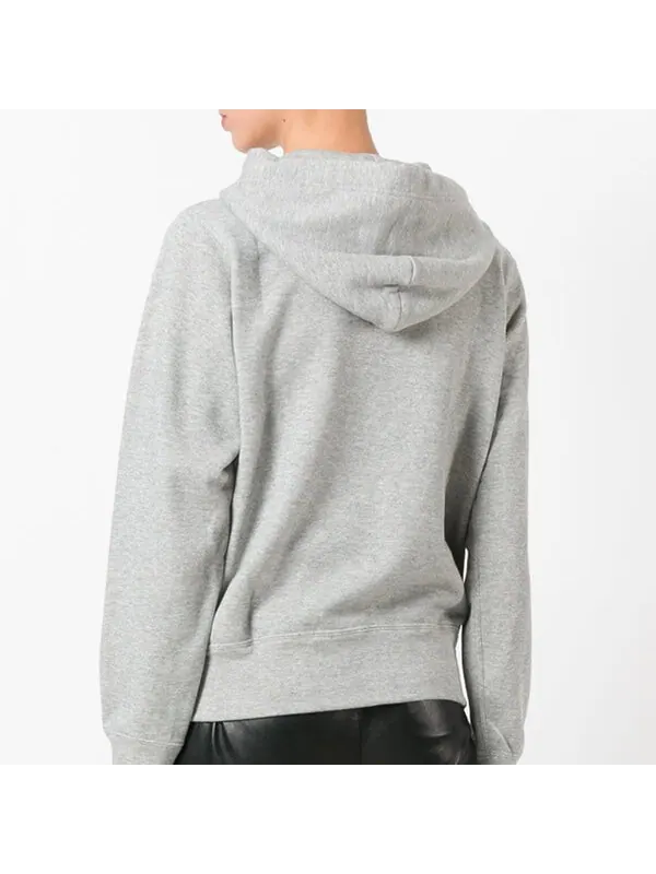 Свитер zip hooded jacket 'grey' Comme Des Garcons Play — изображение 4 из 4, серый