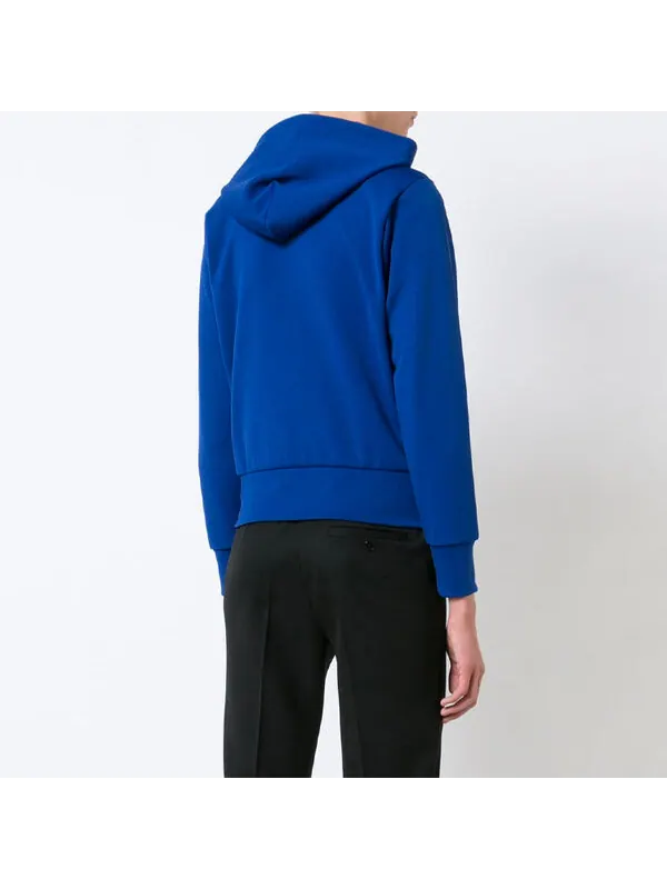 Толстовка red heart zip up hoodie 'blue' Comme Des Garcons Play — изображение 4 из 4, синий