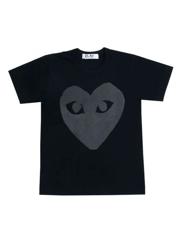 Футболка large short sleeve black Comme Des Garcons Play — изображение 1 из 2, черный
