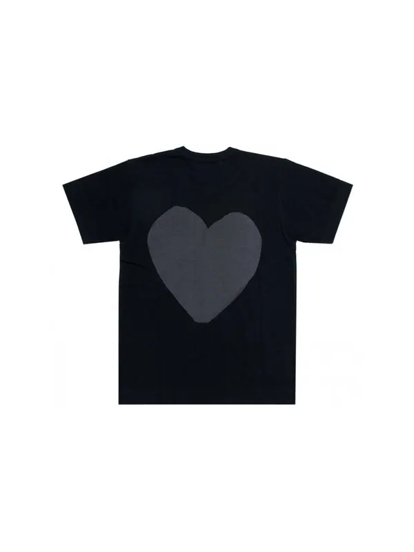 Футболка large short sleeve black Comme Des Garcons Play — изображение 2 из 2, черный