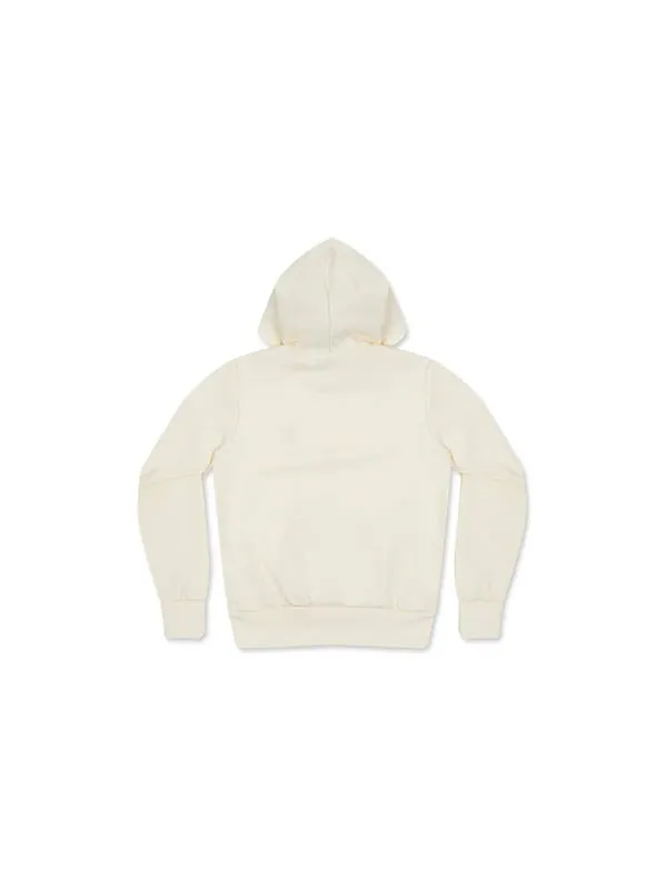 Толстовка red heart hoodie 'ivory' Comme Des Garcons Play — изображение 2 из 4, белый