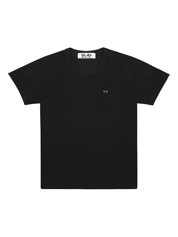 Футболка kawakubo rei black printing short sleeve black Comme Des Garcons Play — изображение 1 из 2, черный